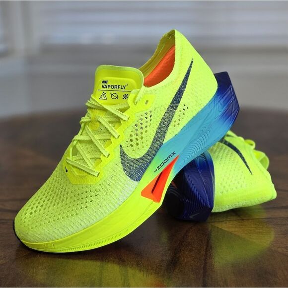 Nike ZoomX Vaporfly Next% 3 Fast Pack Volt Black Blue New DV4129-700 Women's 9 - Picture 16 of 16